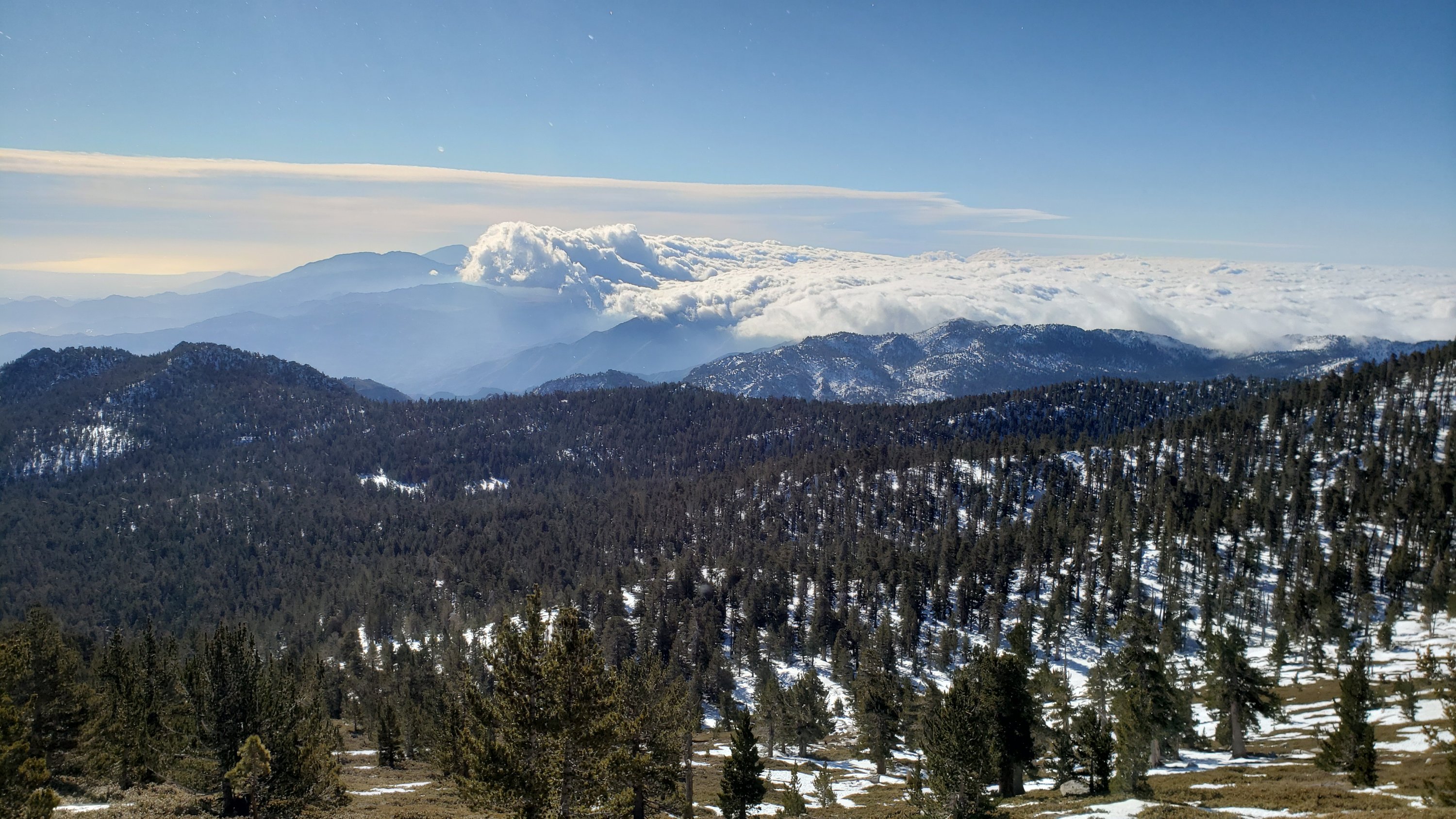 Weather and snow update 21st February 2022 – San Jacinto Trail Report