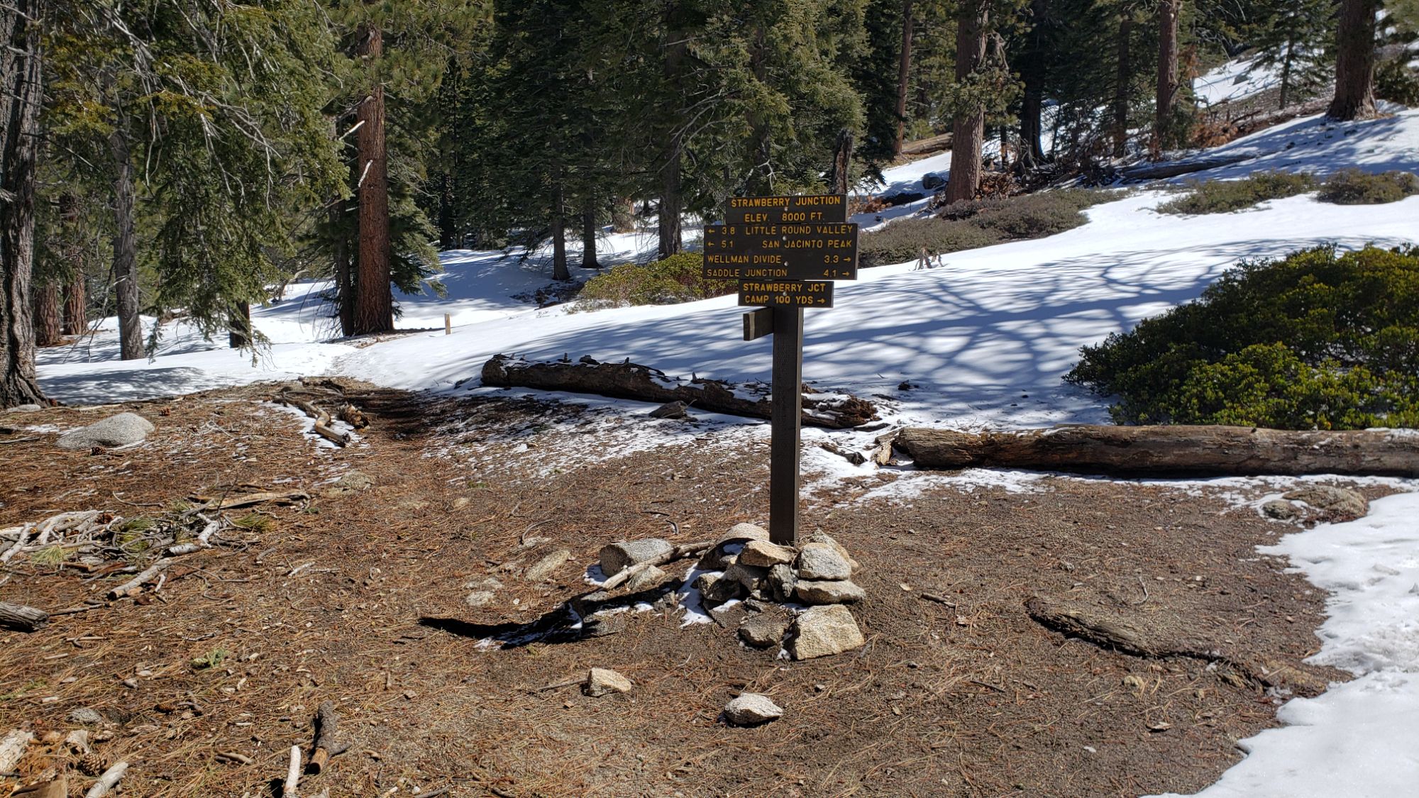 Snow update 19th April 2024 – San Jacinto Trail Report