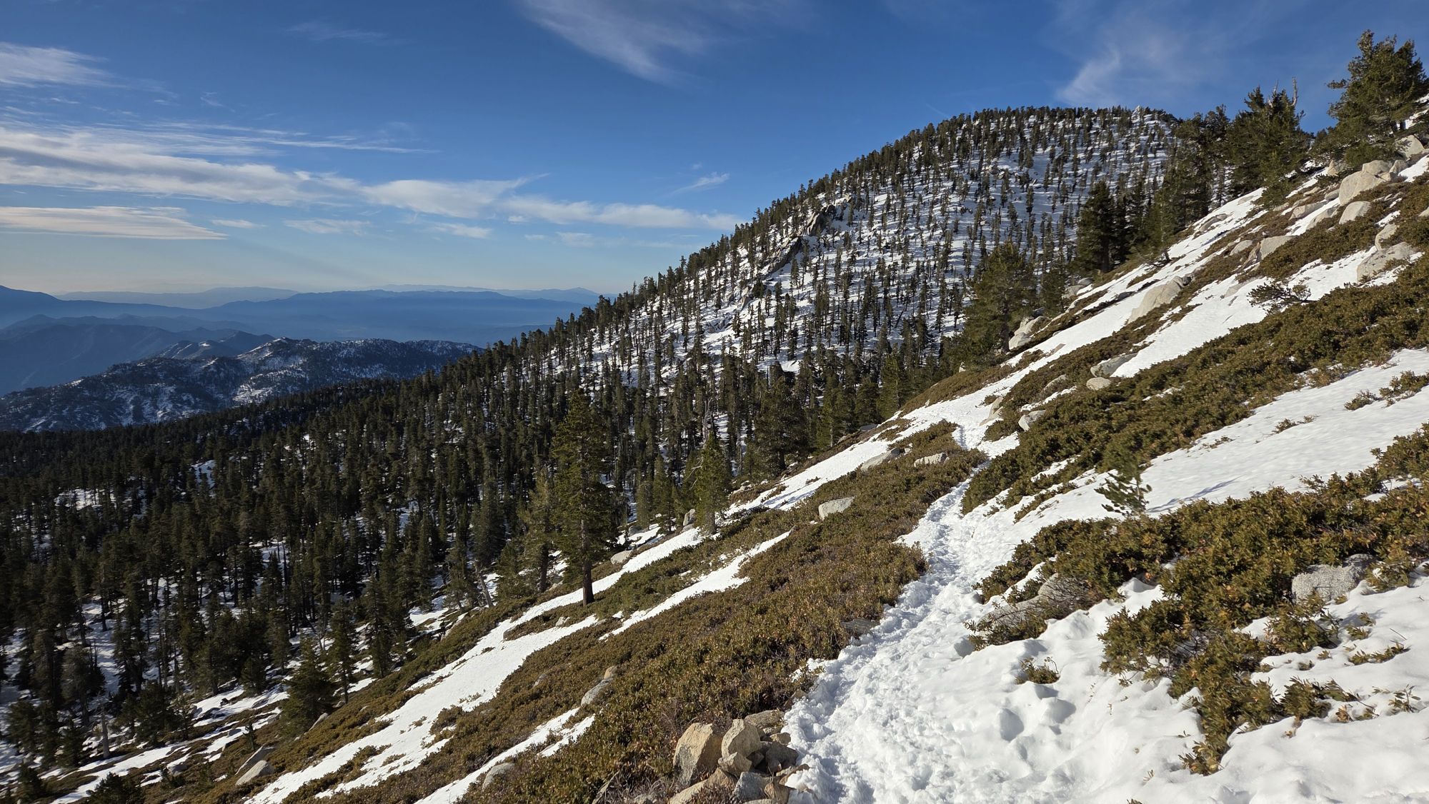 Trail and snow update 7th March 2026 – San Jacinto Trail Report