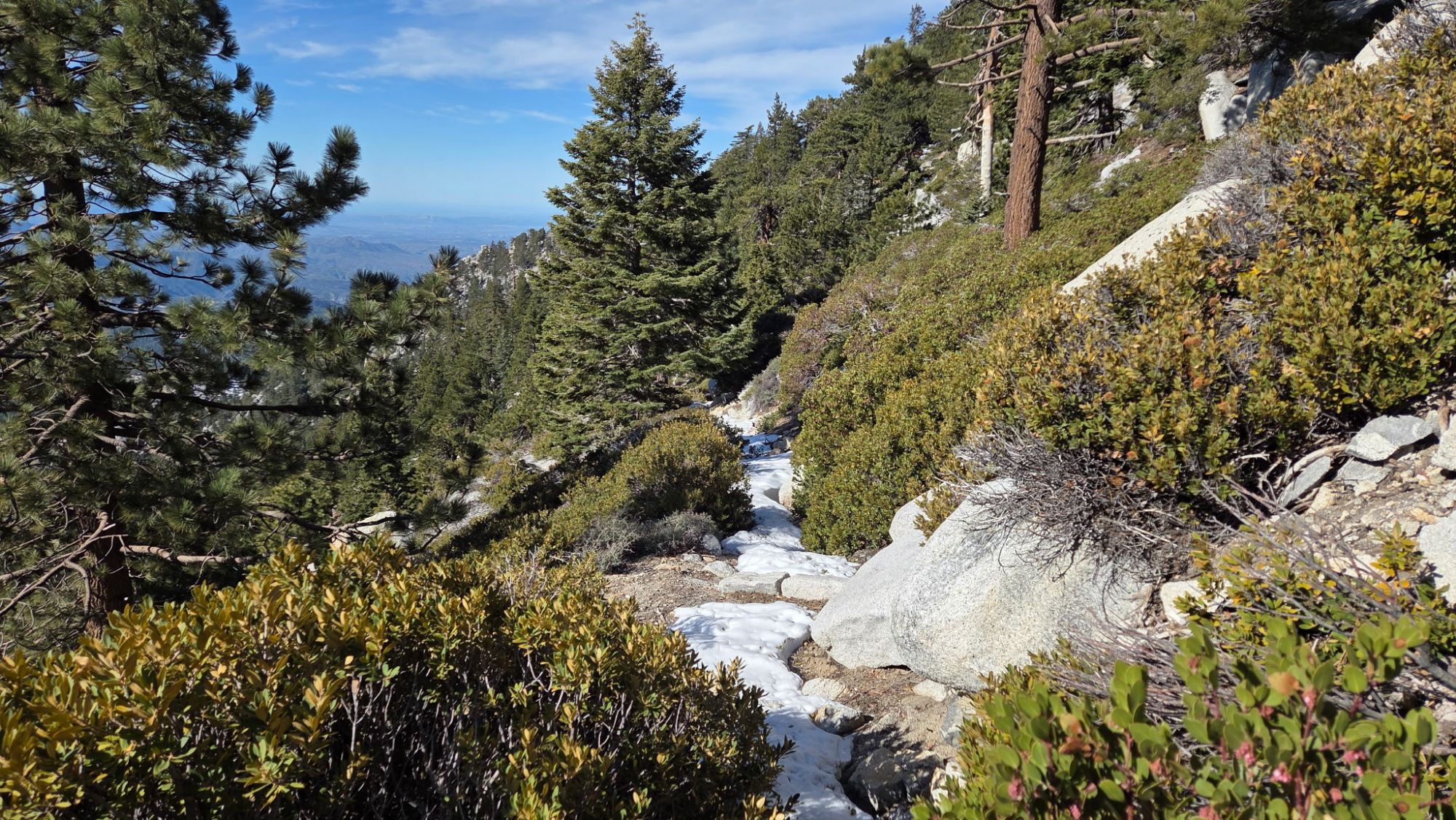 Trail and snow update 7th March 2026 – San Jacinto Trail Report